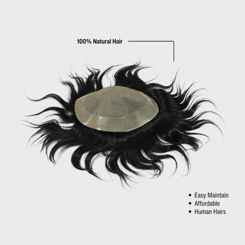 Crown Looks (Silk Cotton Hair Patch) | Patch Hub by Crown Looks
